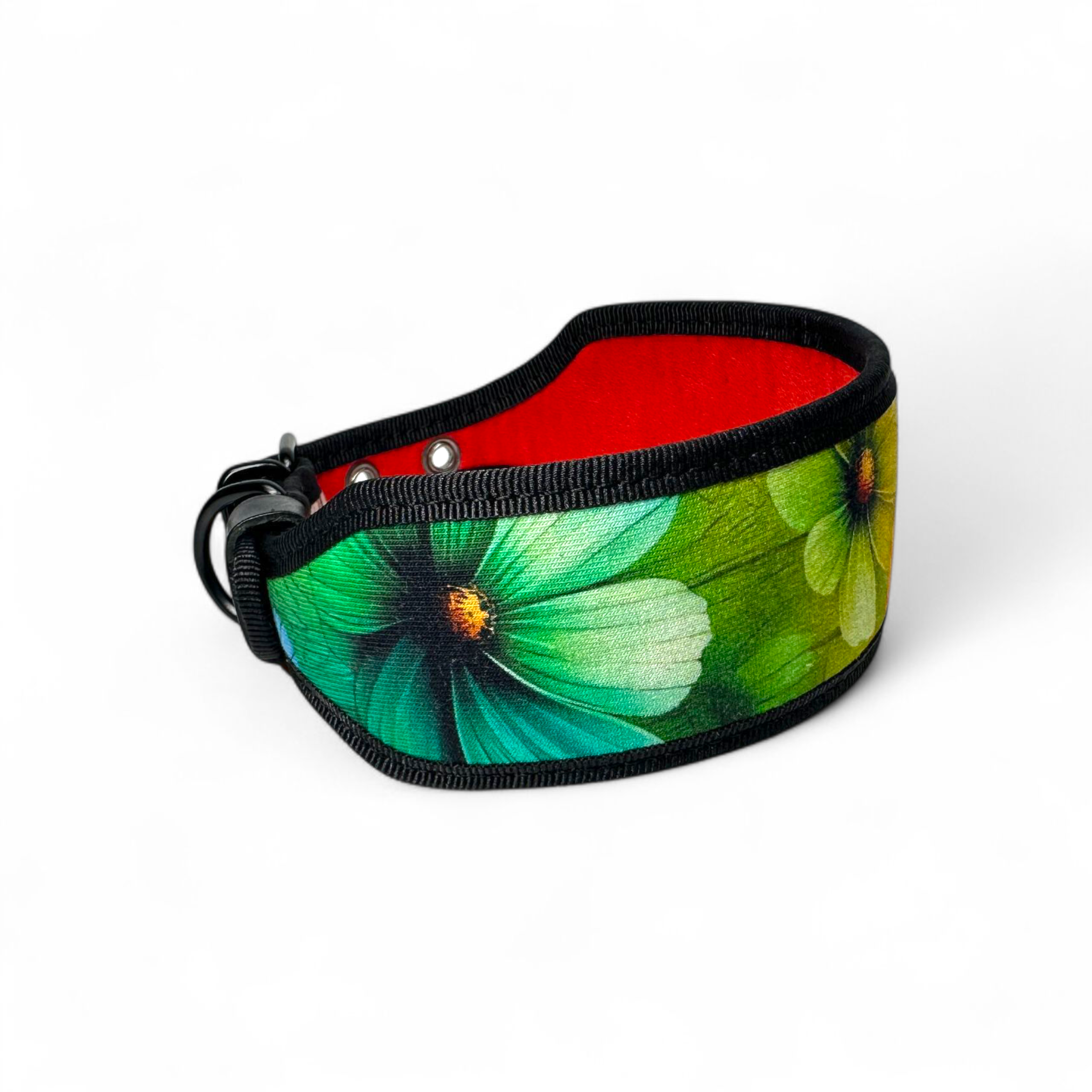 “Tropical Bloom” Premium Dog Collar
