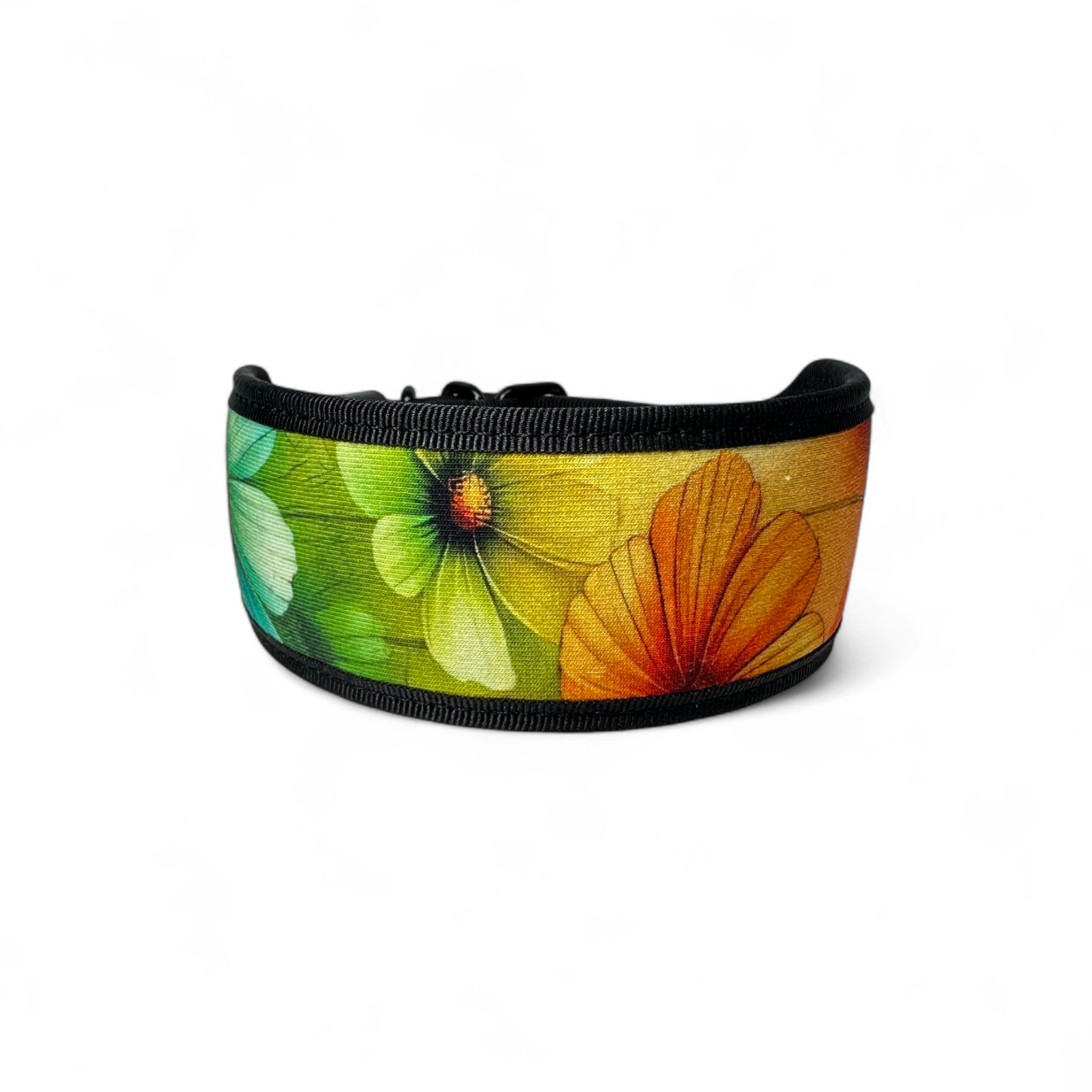 “Tropical Bloom” Premium Dog Collar