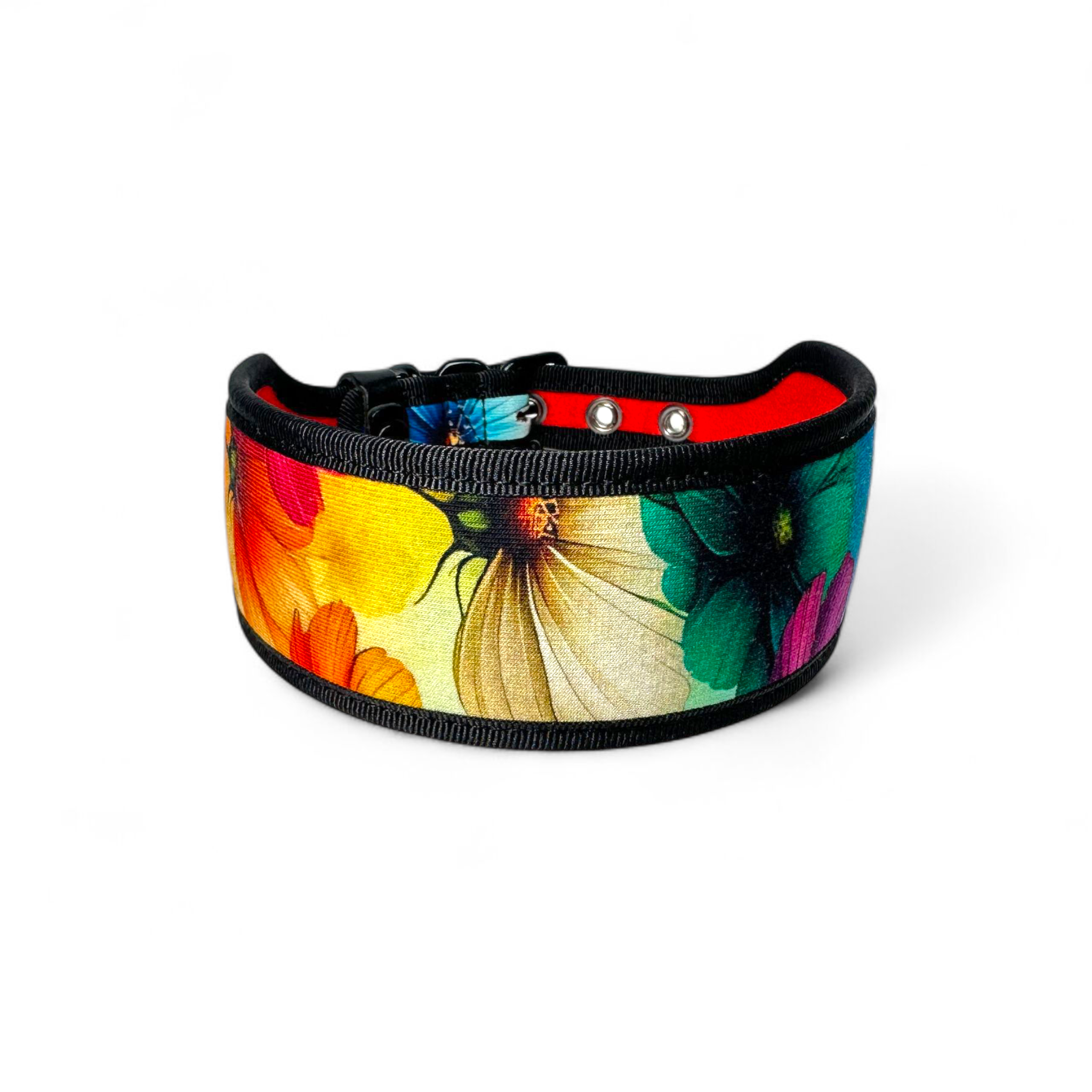 “Sunset Bloom” Premium Dog Collar