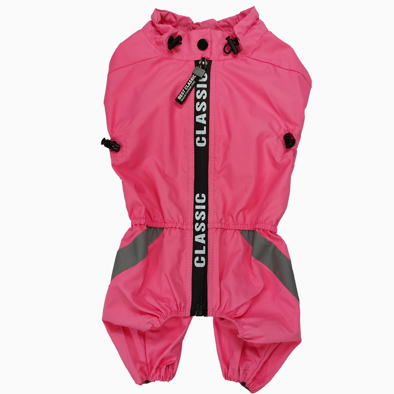 Waterproof Dog Rain Suit “Pink Dream”