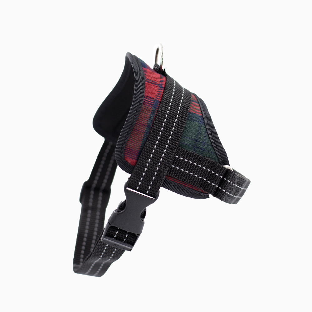 Harness for small breeds dog Red flag