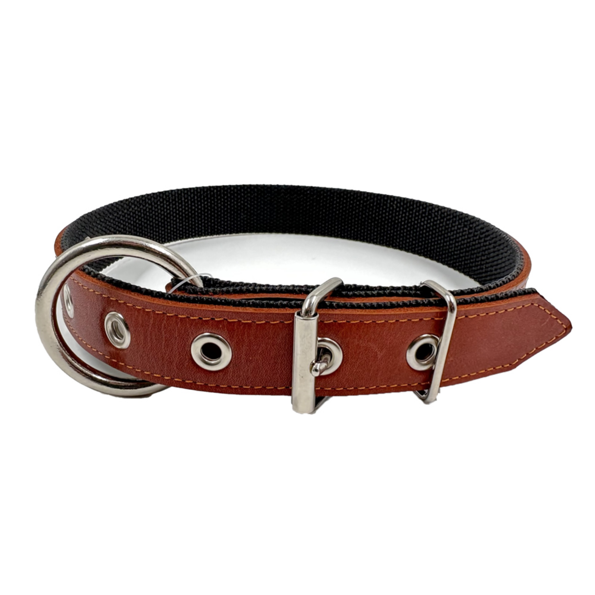 Craftsman's Blend Leather & Nylon Playful Collar